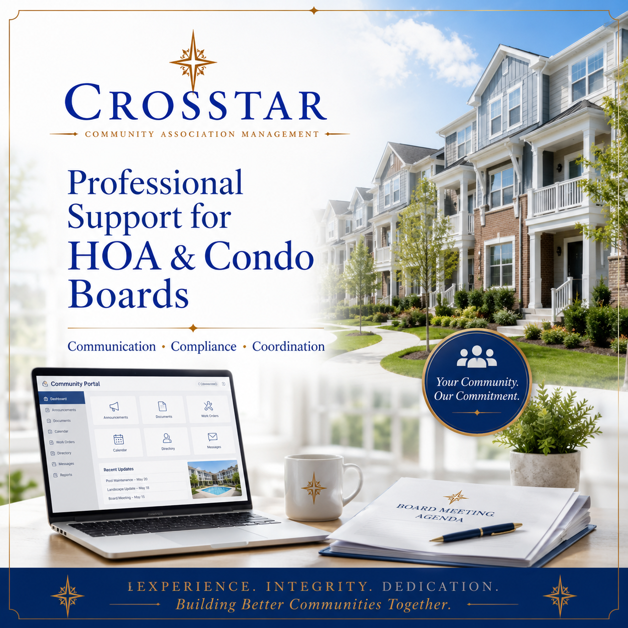Professional support for HOA and Condo Boards